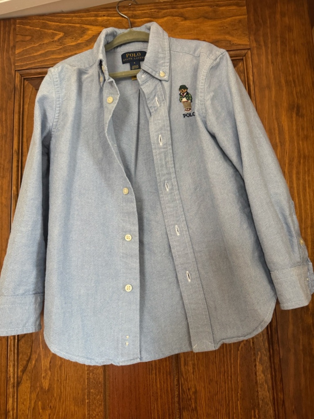 Polo Bear Cotton Oxford Shirt